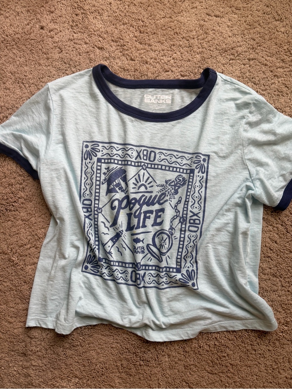‘Pogue Life' Graphic Ringer Tee